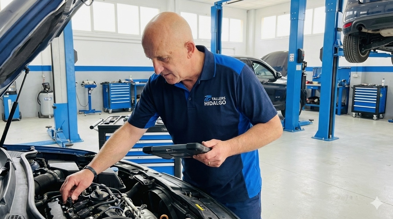 Diagnosi de motor a Tallers Hidalgo